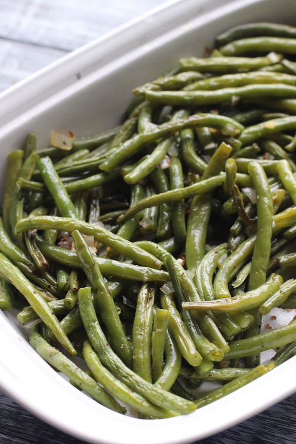 Roasted Green Beans 1