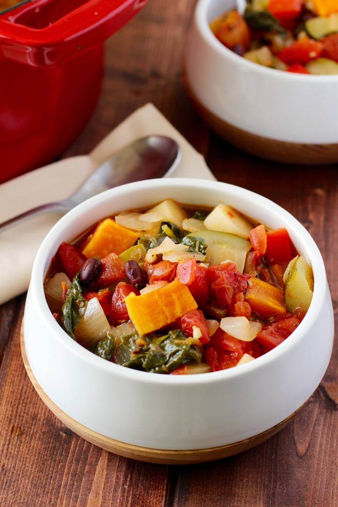 Thick and Chunky Vegetable Soup