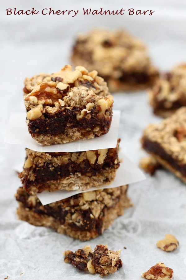 Black Cherry Walnut Bars Pinterest