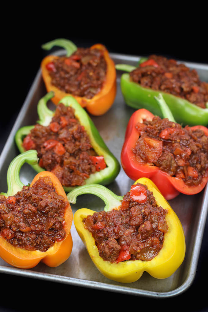 Stuffed Peppers Uncooked