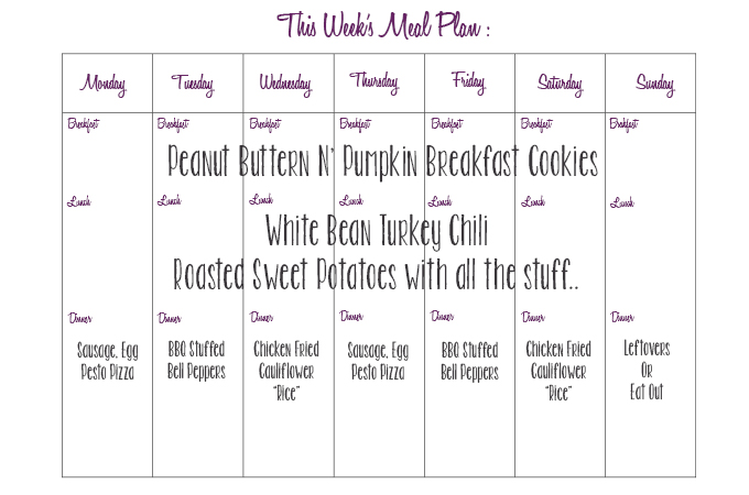 Simply Sissom Weekly Meal Plan: Clean eating doesn't have to be completed. Grocery list, menu, and recipes included.
