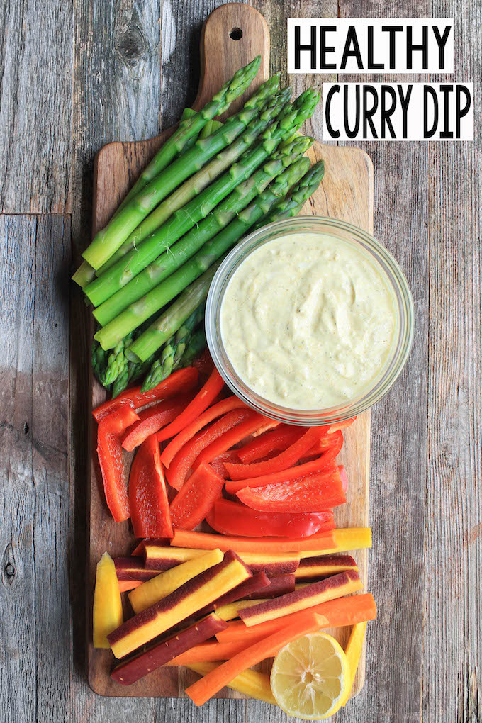 Fresh Asparagus with Curry Dip is simple to make, requiring just 1 bowl, 10 minutes and 4 ingredients. Subbing Greek Yogurt for Mayonnaise gives this classic side-dish a healthy twist.