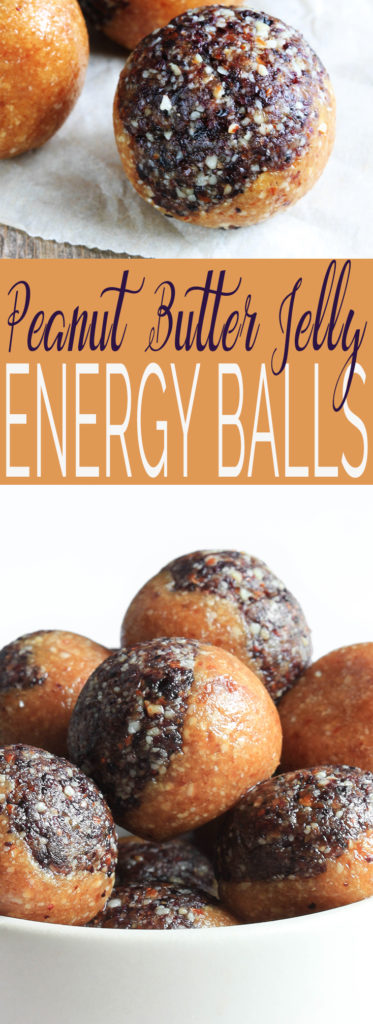 Peanut Butter and Jelly Energy Balls are a healthy little snack that is simple to make, requiring just 7 ingredients, 30 minutes and 1 bowl. Nutrient dense to keep you fueled throughout the day and to help fight cravings. #glutenfree #plantbased #vegan #wholefood