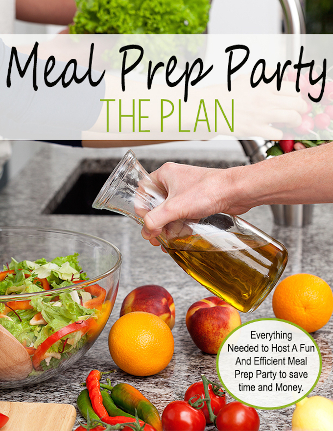 Everything you need to host a fun and efficient meal prep party.