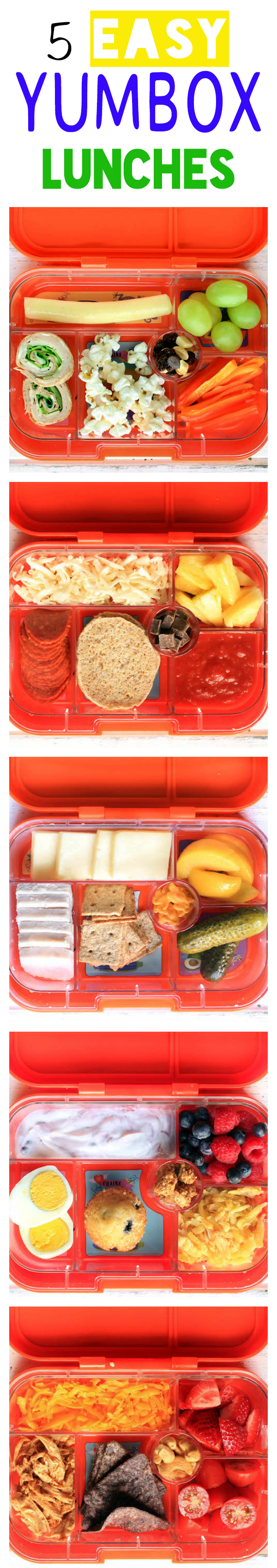 5 Healthy Whole-Food School Lunch Ideas for YumBox. + A GIVEAWAY!!!