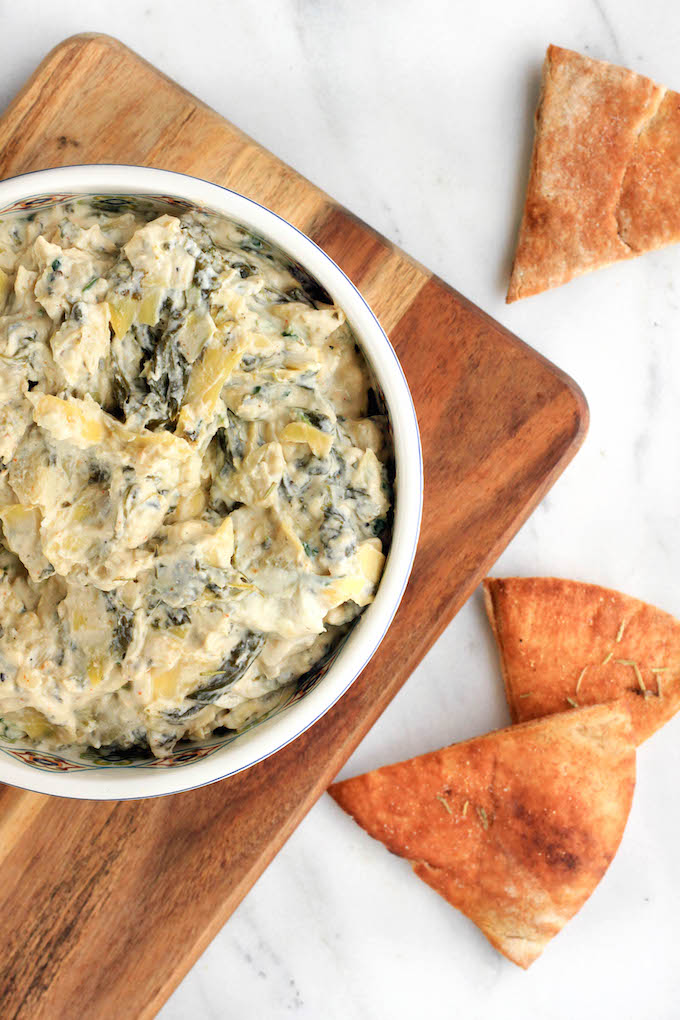 Crockpot Spinach and Artichoke Dip