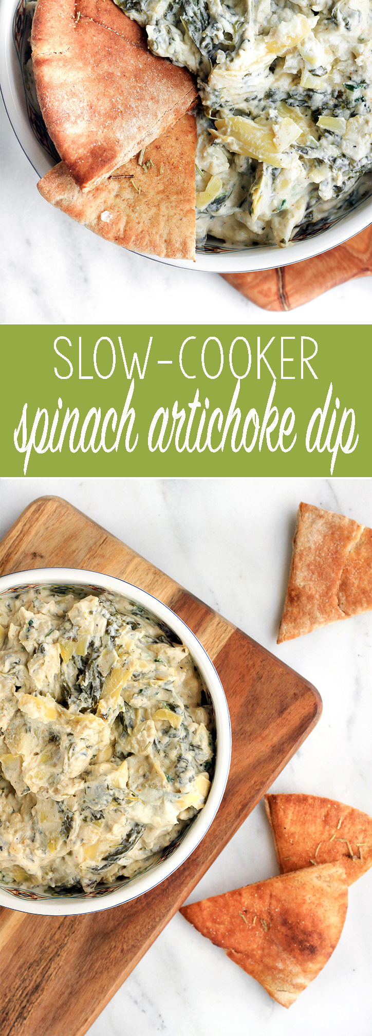 Crockpot Spinach and Artichoke Dip
