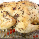 Herbed Roast Chicken is simple to make, requiring 8 ingredients and 10 minutes prep. Tender, delicious and perfect for meal prepping.