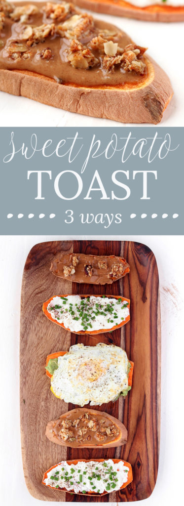 How to Make Sweet Potato Toast 3 Ways
