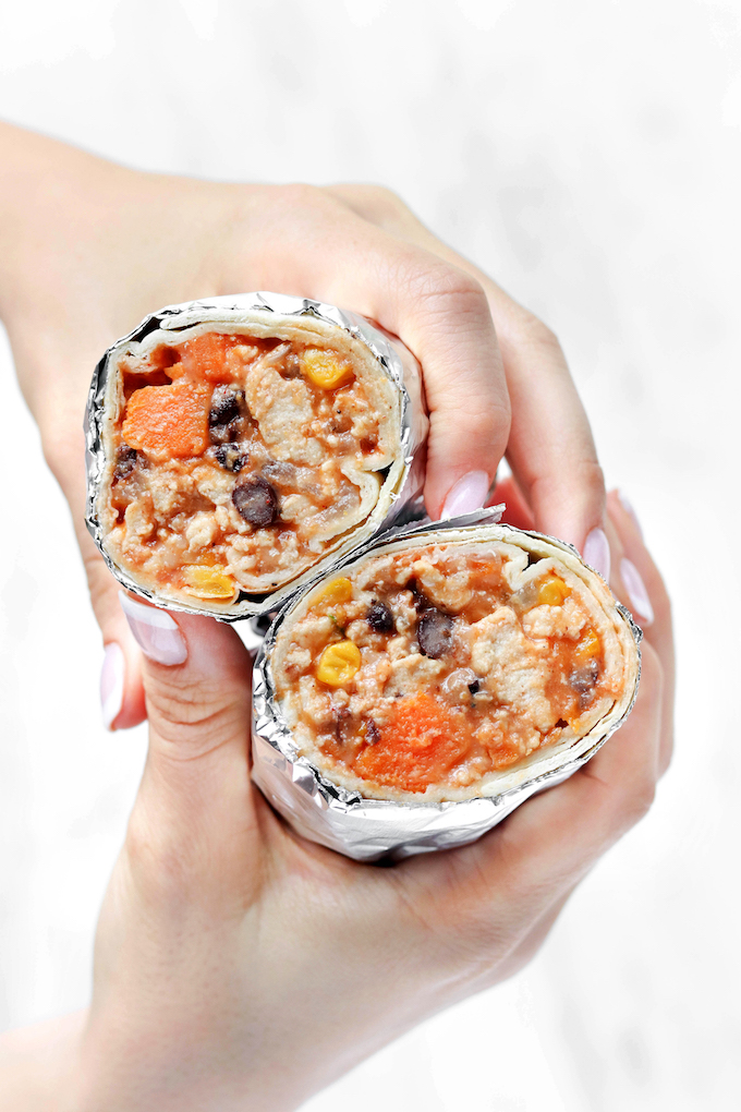 Freezer-Friendly Chicken Chipotle Burritos are simple to make, requiring just 30 minutes and basic ingredients. The perfect grab-n-go dinner to have hanging around for nights when life gets busy!