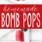 A new twist on an old classic, Homemade Red, White and Blue Bomb Pops are simple to make, requiring just a few real-food ingredients and NO cooking. Perfect for Summer night celebrations and get-togethers.