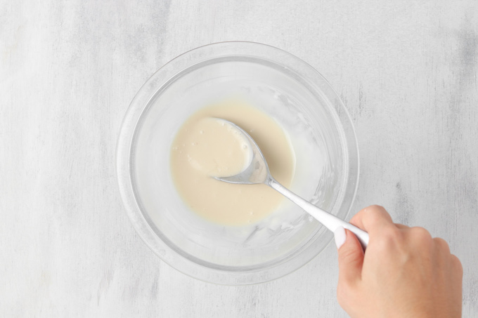 Step 1: Quick Maple Glaze. Mix powdered sugar, maple syrup and milk in a small bowl. 