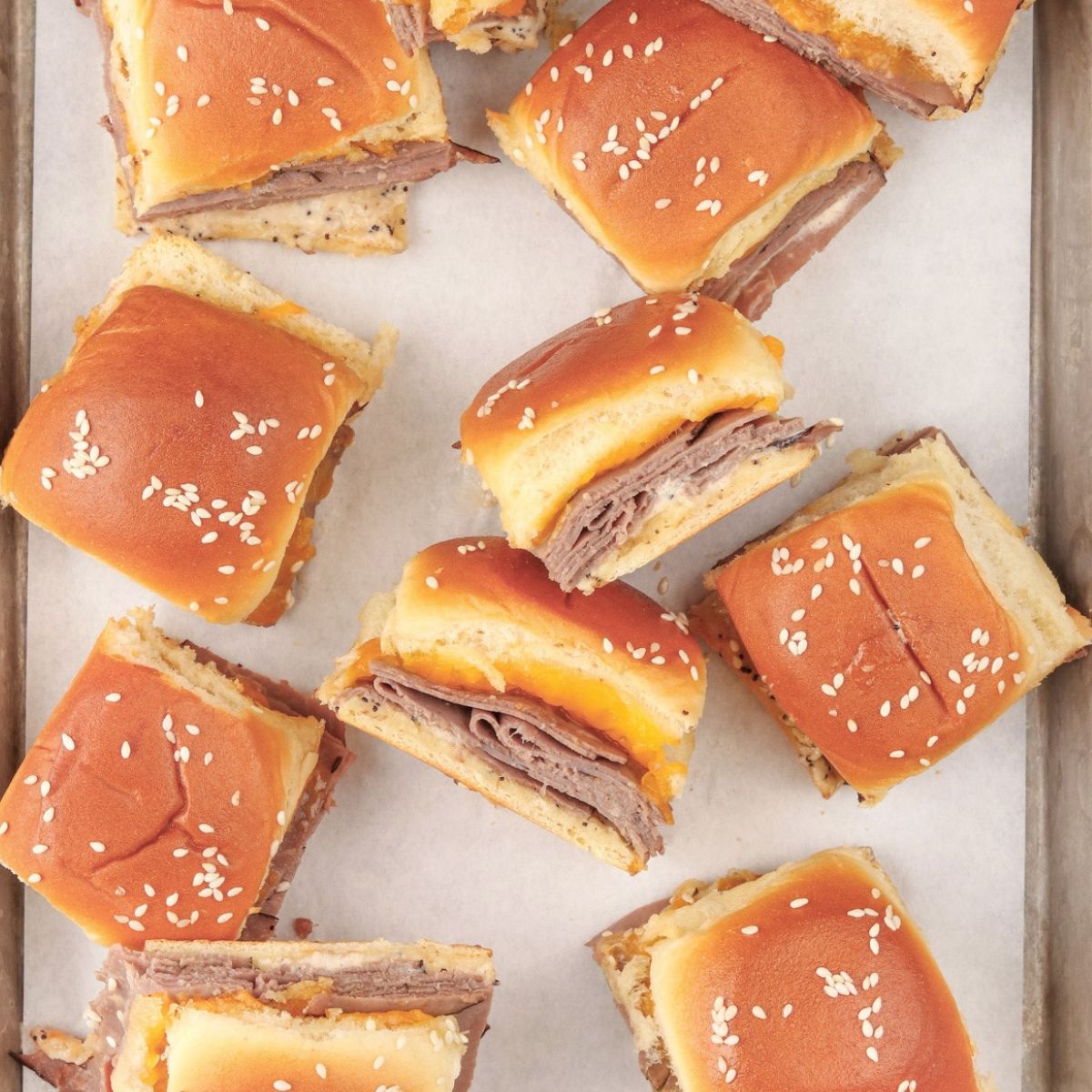 Easy Cheddar Roast Beef Sliders on Hawaiian Rolls | Simply Sissom