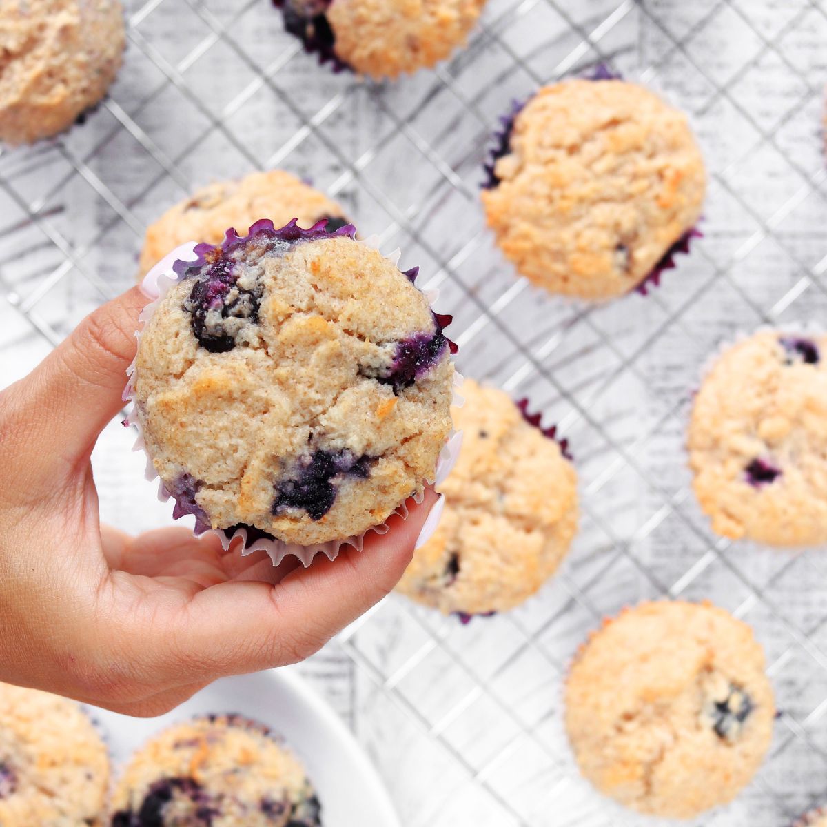 The BEST Blueberry Protein Muffins (Easy Recipe)