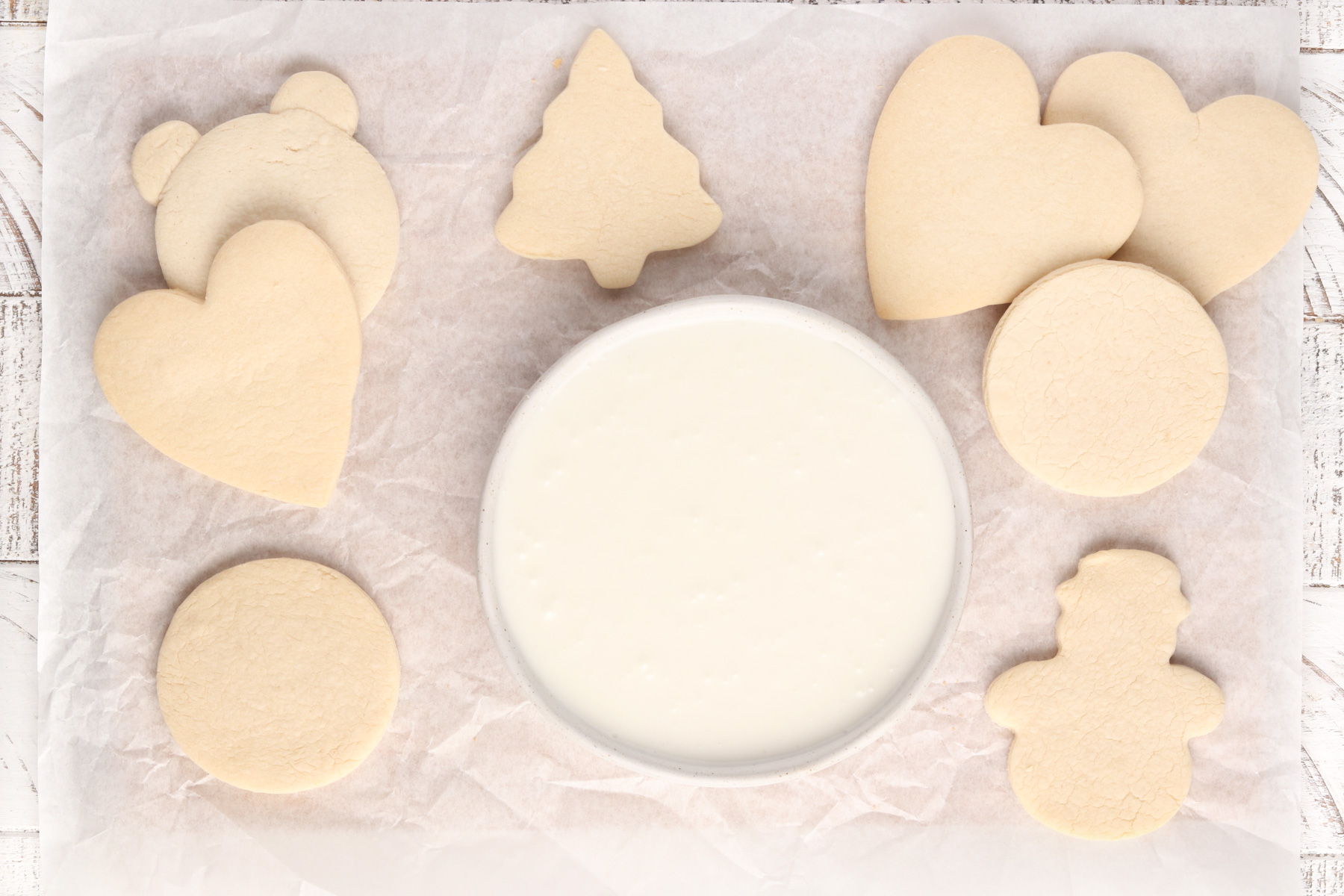 Step 1: Paint Your Own Cookies. Prepare royal icing and cutout cookies.