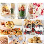 10 Healthy Breakfast Ideas for Pregnancy collage.