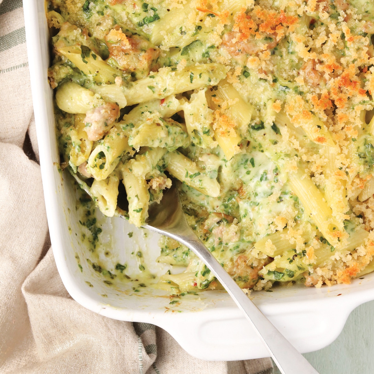 green pasta dressing 7 Minute Green Pasta Sauce