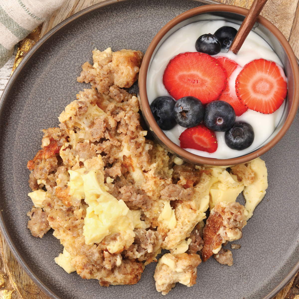 Cottage Cheese Egg Bake (High Protein Recipe)