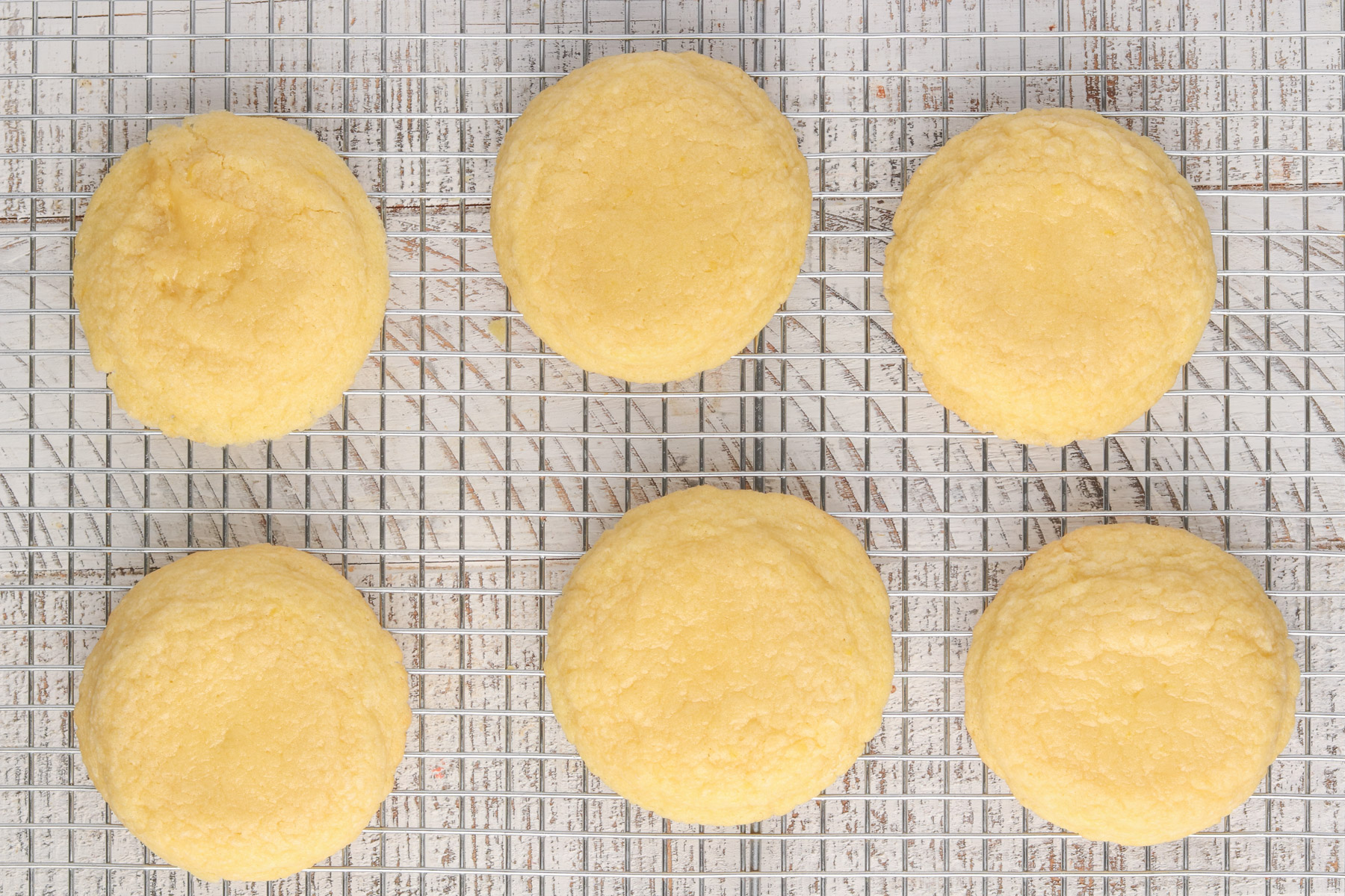 Step 4 - Lemon Blueberry Cookies. Bake cookies and place on cooling rack. 